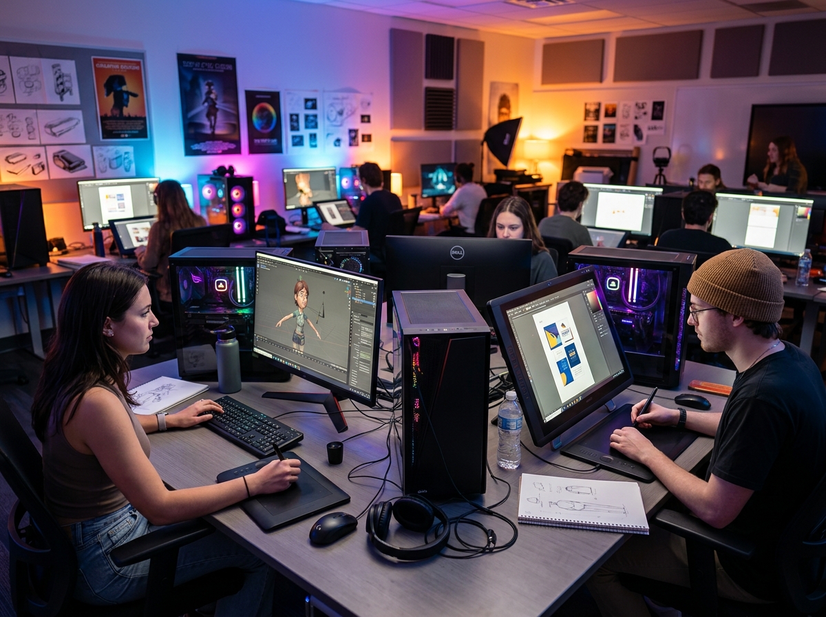 2D & 3D Animation Studio Lab